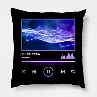 juice crew playlist Pillow