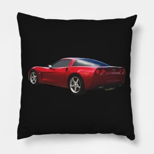 6th Gen Corvette Pillow