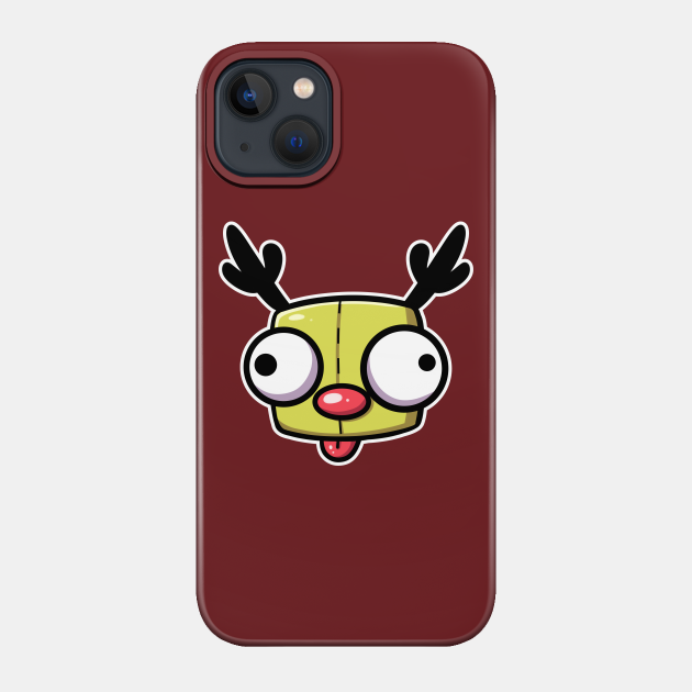 Gir The Red Nose Reindeer - Invader Zim - Phone Case