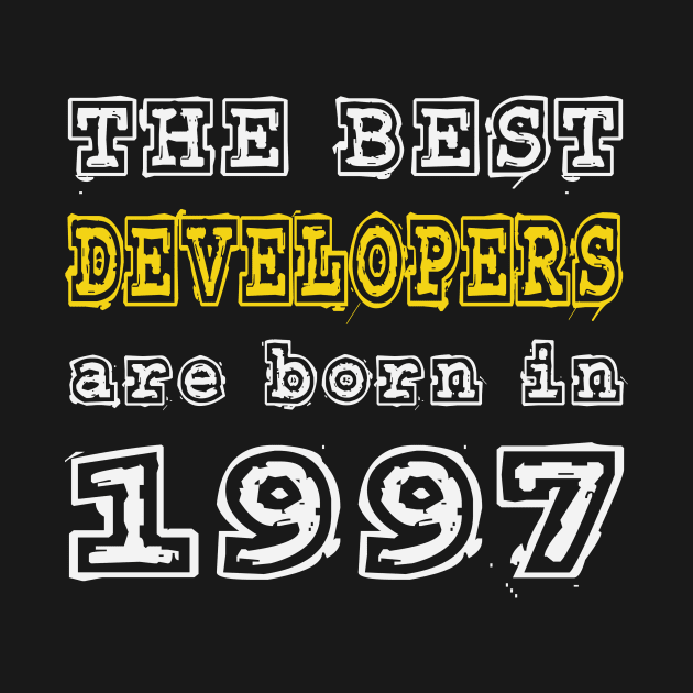 The Best Developers Are Born In 1997 by cualumpane