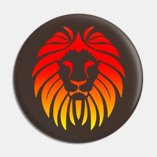 LION KING - SUNSET COLORING Pin