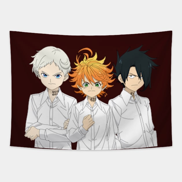 Determined Trio - TPN Tapestry by katelin1