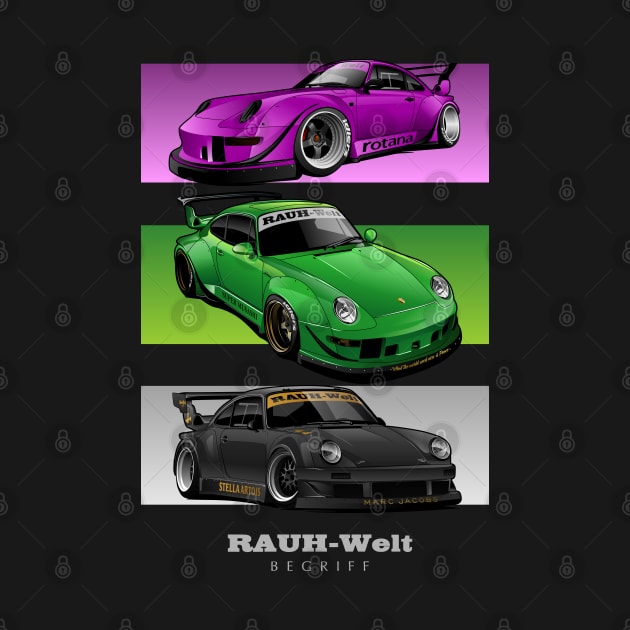 RWB - The Three Masterpiece by rizadeli