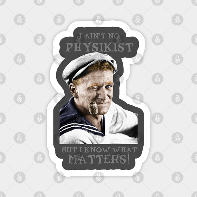 POPEYE - PHYSIKIST Magnet by MacBain