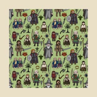 LOTR Toys All Over Print T-Shirt