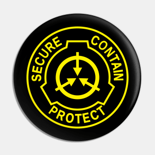 SCP Patch - yellow Pin