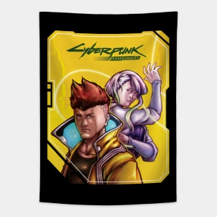 Cyberpunk Edgerunners Tapestry