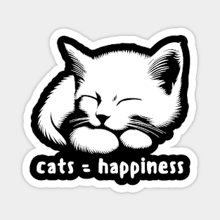 cats and cuteness Magnet