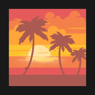 Beach sunset T-Shirt