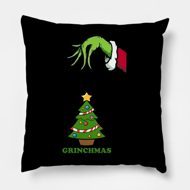 grinchmas Pillow by HocheolRyu
