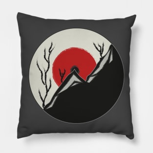 red moon Pillow