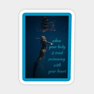 Love swimming Magnet