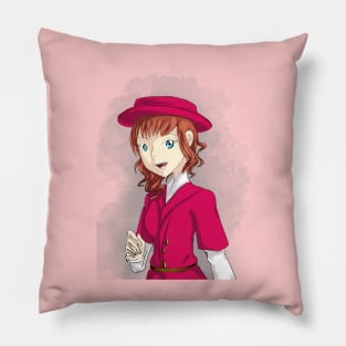 Detective Girl Pillow