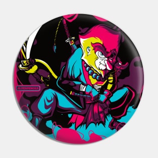 Sanurai monkey Pin