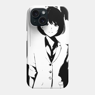 Anime Girl In Office Uniform 13 Phone Case