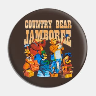 Country Bear Jamboree Vintage Retro Pin