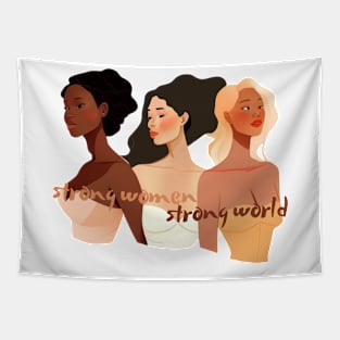 Strong Women, Strong World Tapestry