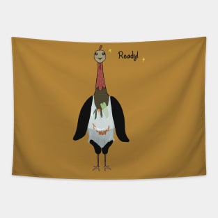 Happy turkey Tapestry