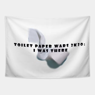 Toilet Paper Wars Tapestry