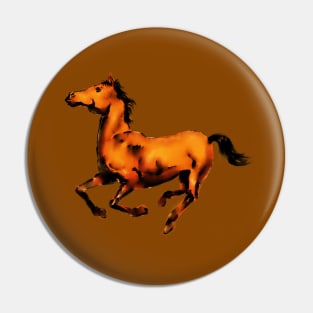 Running Horse Pin