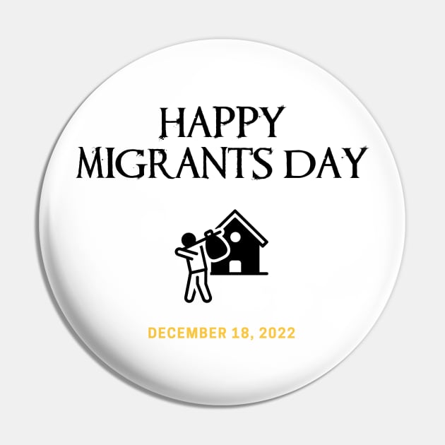 Happy International Migrants Day December 18, 2022 Pin by Tee Shop