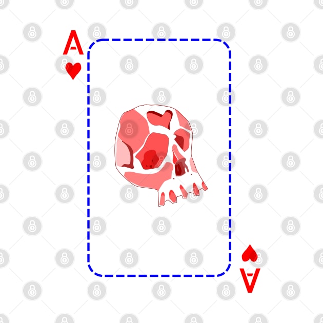 Ace of hearts by M[ ]