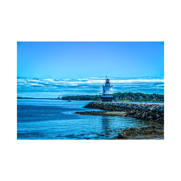 Spring Point Ledge Light Portland Maine by Gestalt Imagery