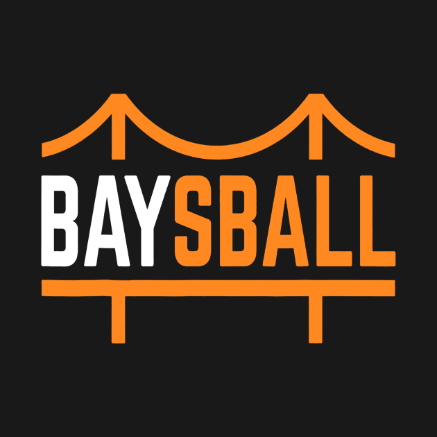 Baseball Inspired San Francisco Baysball Bay by Vigo