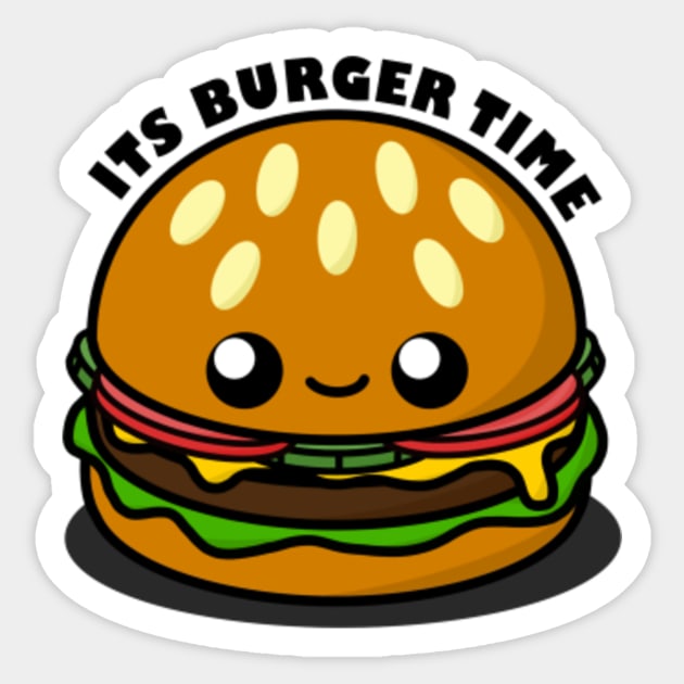 Cute Cartoon Burger || Hamburger || Its Burger Time