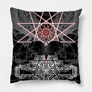 Mysteries and Mysticism - occult, esoteric, magick, alchemy, spiritual Pillow