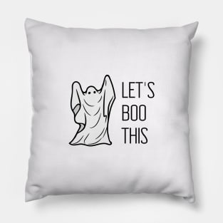 Let's Boo This! Pillow