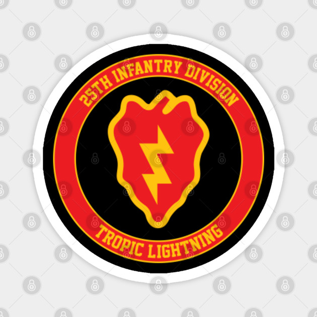 Us Army 25th Infantry Division 25th Infantry Division Magnes Teepublic Pl