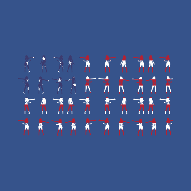 The Floss American Flag by WereCampingthisWeekend