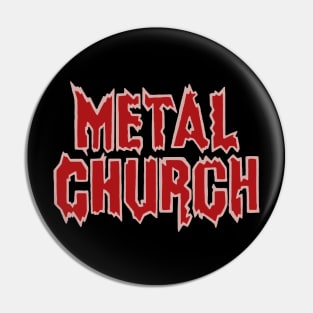 Metal Church Pin