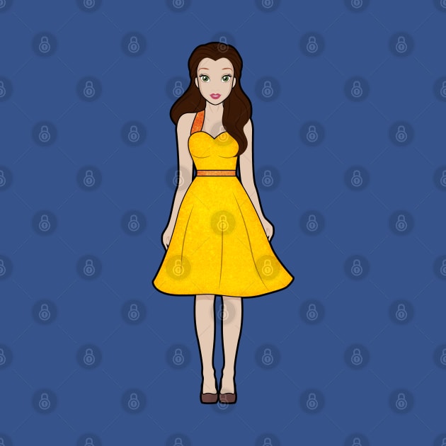 Modern Belle Tooniefied by Tooniefied