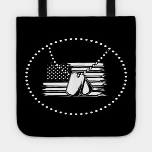 American Dog Tags Tote