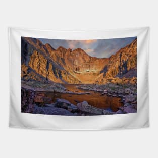 First Light at Chasm Lake Tapestry