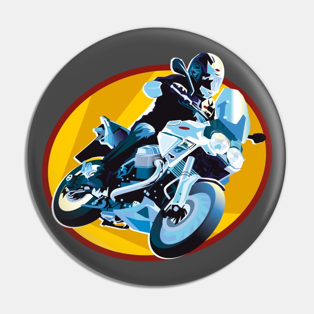 Race Bike trial Pin by Maxsomma