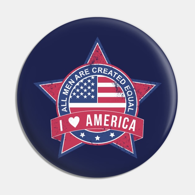 I Love America Pin by soaktrendingworld