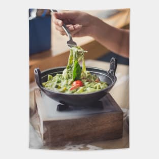 Food Photography wall art Tapestry