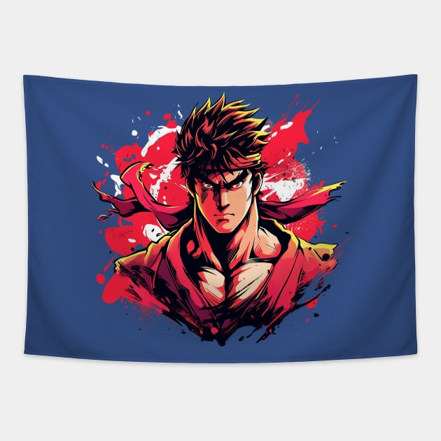 ryu Tapestry by piratesnow