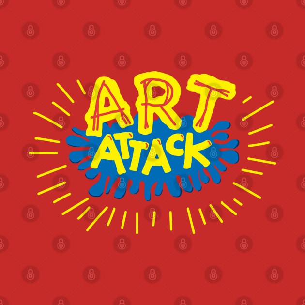 Art Attack!! by swordfrog