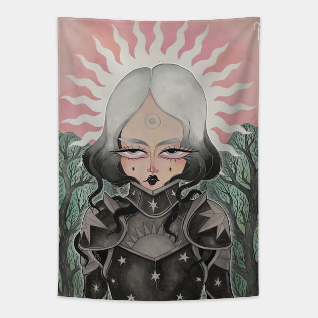 Rising Sun Tapestry by lOll3