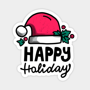 happy holiday Magnet