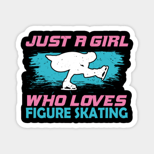 Figure Skating Ice Dancing Girl Gift Magnet