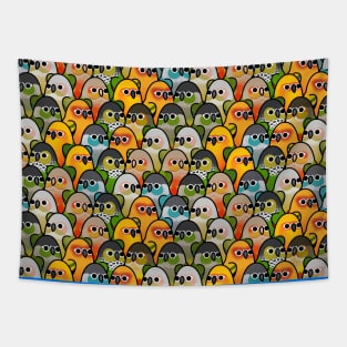 Too Many Birds!™ Conure Squad Tapestry