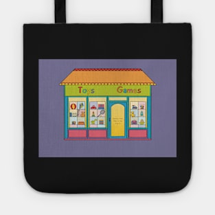 Toy Store Illustration Tote