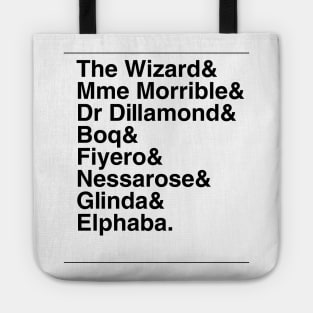 Wicked Characters Tote
