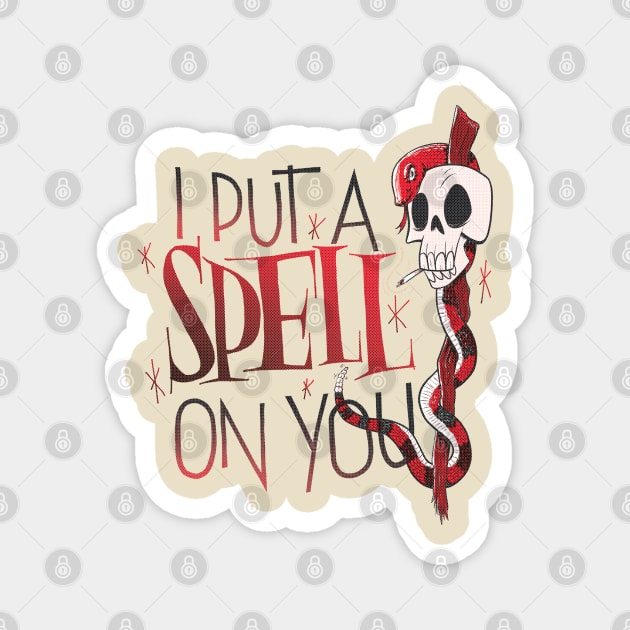 I put a Spell on You Magnet by adiartworks.com