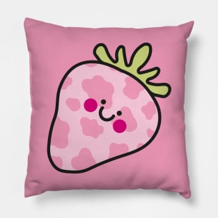 Strawberry Cow Pillow